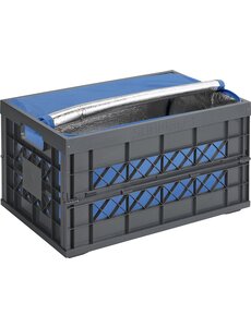 Sunware Vouwkrat Heavy Duty met koeltas 45L antraciet Square