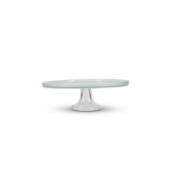 Salt en Pepper Taartplateau glas 28xH8,5cm Aristo