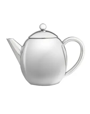 Leopold Vienna Theepot 1L dubbelwandig London RVS