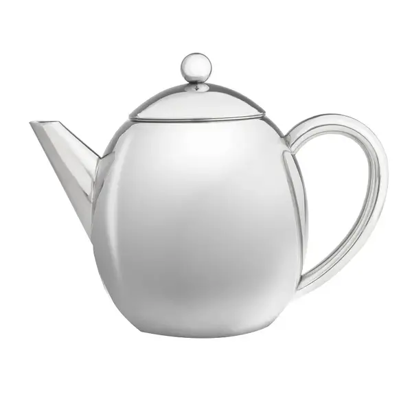 Leopold Vienna Theepot 1L dubbelwandig London RVS