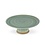 Salt en Pepper Taartplateau op voet 33,5cm groen Cameo
