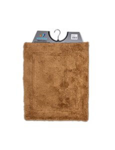 Wicotex Bidetmat Bruin Acrl met antislip onderzijde 50x60 cm