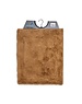 Wicotex Bidetmat Bruin Acrl met antislip onderzijde 50x60 cm