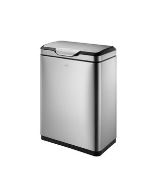 EKO Afvalbak Touch Pro Bin 45L EKO RVS fingerprint proof