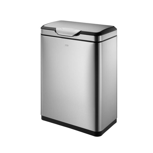 EKO Afvalbak Touch Pro Bin 45L EKO RVS fingerprint proof