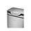 EKO Afvalbak Touch Pro Bin 45L EKO RVS fingerprint proof