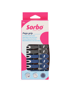 Sorbo Wasknijpers met extra grip 20st