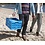 Sunware Vouwkrat met koeltas en handgreep 24L blauw Square