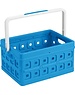 Sunware Boodschappenkrat met handgreep 24L blauw Square