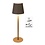 Tafellamp led taupe 10,5x36cm