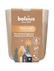 Bolsius Geurglas Silent Night Hazelnut Vanilla