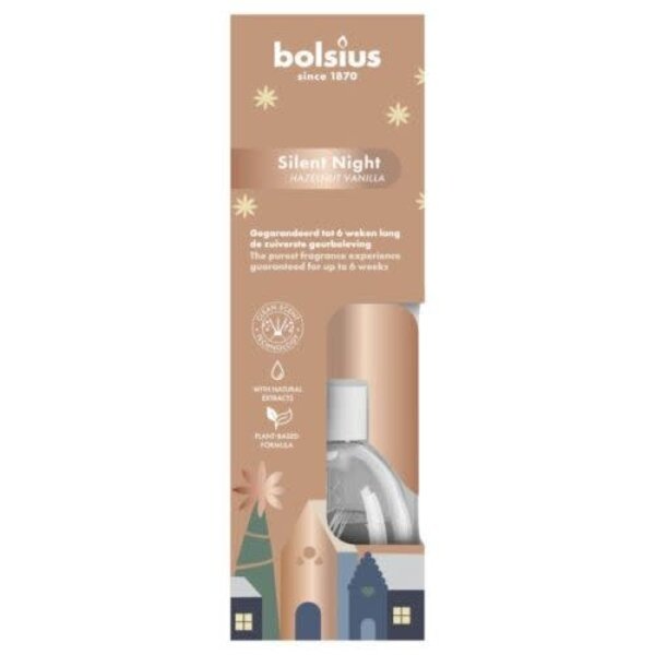 Bolsius Geurstokjes Silent Night Hazelnut Vanilla