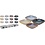 Excellent Houseware Snackschaal set van 4  stuks 3 assorti