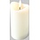 Ledkaars ivoor 12.5x7cm