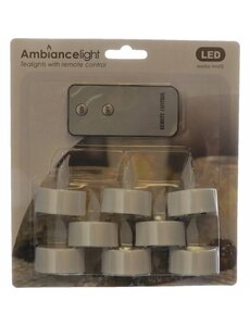  Theelicht led set 8 stuks