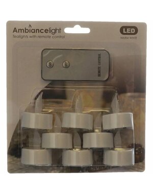  Theelicht led set 8 stuks