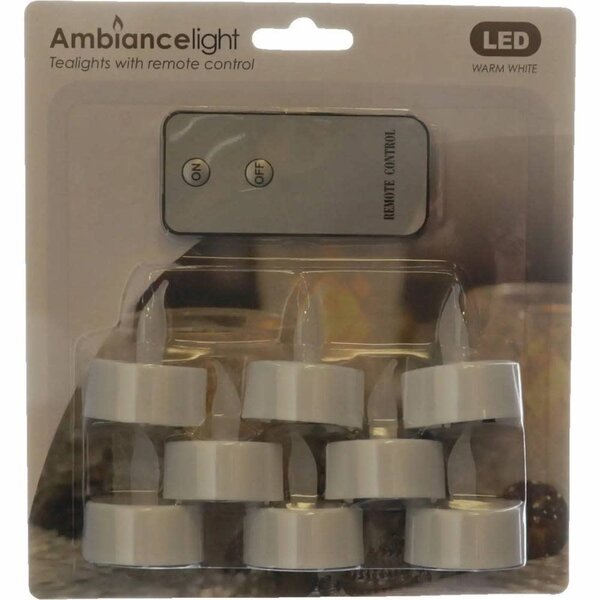 Theelicht led set 8 stuks