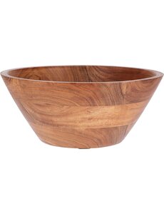  Schaal acacia hout 25cm
