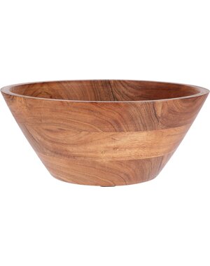  Schaal acacia hout 25cm
