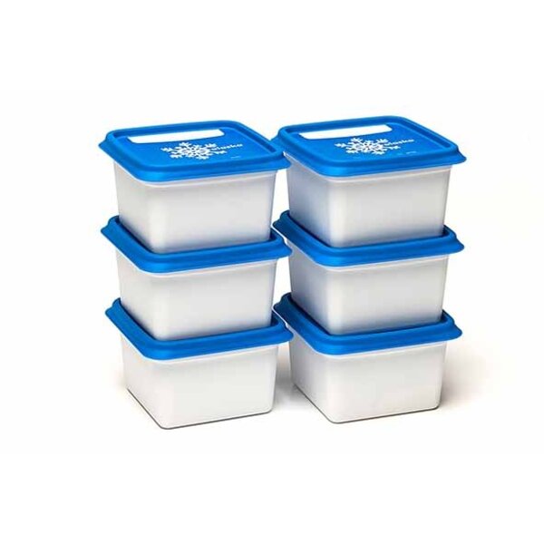 DBP Plastics Voorraaddoos Alaska 200ML set van 6