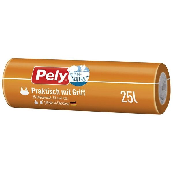 Afvalzakken 25L Pely 20 stuks