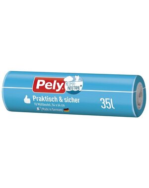 Afvalzakken 35L Pely 18 stuks