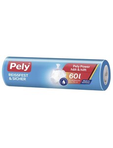  Afvalzakken 60L Pely 16 stuks
