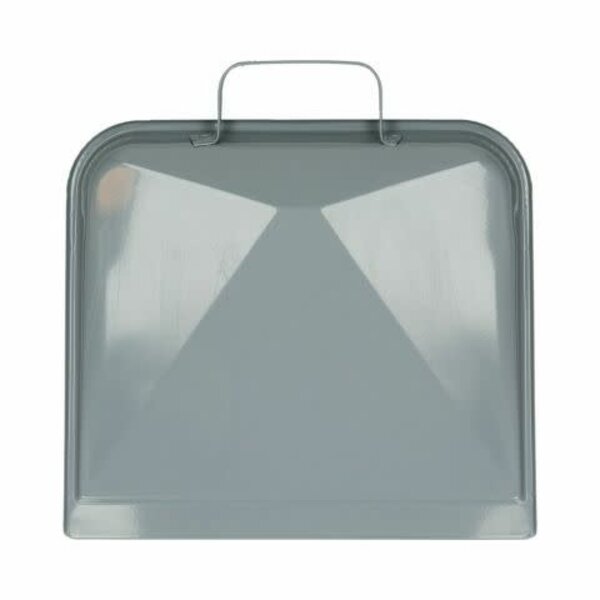 Vero Stofblik metaal grijs