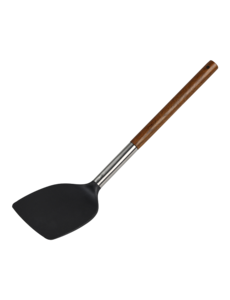 Kesper Bakspatel - bakspaan dicht 34cm RVS acacia