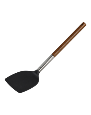 Kesper Bakspatel dicht 34cm RVS acacia