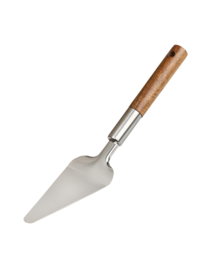 Kesper Taartschep RVS acacia