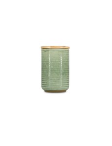 Salt en Pepper Voorraadpot 12,5xH20cm groen Cameo