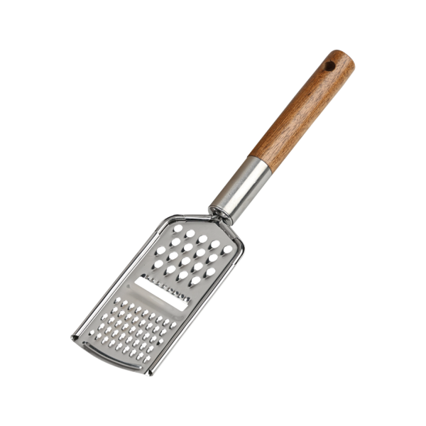 Kesper Kaasrasp grof en fijn RVS acacia