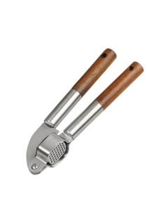 Kesper Knoflookpers RVS acacia