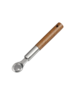 Kesper Meloenschep RVS acacia