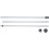 Wenko Basisstang 165-300cm wit Herkules