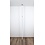 Wenko Basisstang 165-300cm wit Herkules