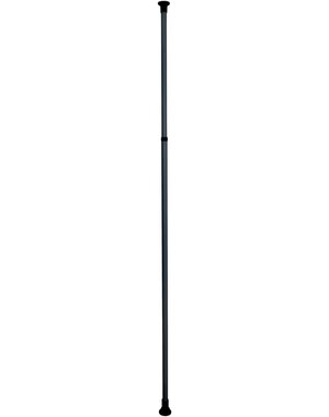 Wenko Basisstang 165-300cm zwart Herkules