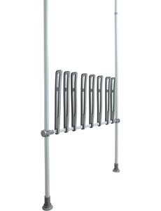 Wenko Opbergstang voor 8 laarzen wit Herkules