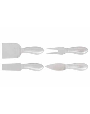 Cosy & Trendy Kaasmessenset RVS mini 4 stuks