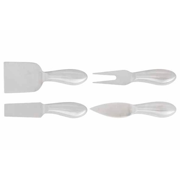 Cosy & Trendy Kaasmessenset RVS mini 4 stuks