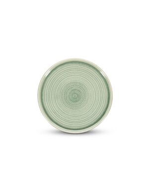 Salt en Pepper Bord plat 27,5cm groen Cameo
