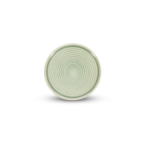 Salt en Pepper Bord plat 21,5cm groen Cameo