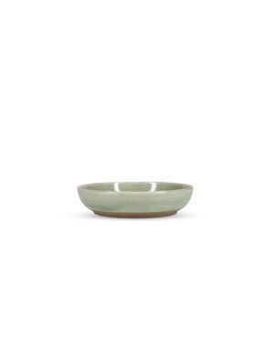 Salt en Pepper Bord diep 23xH5cm groen Cameo