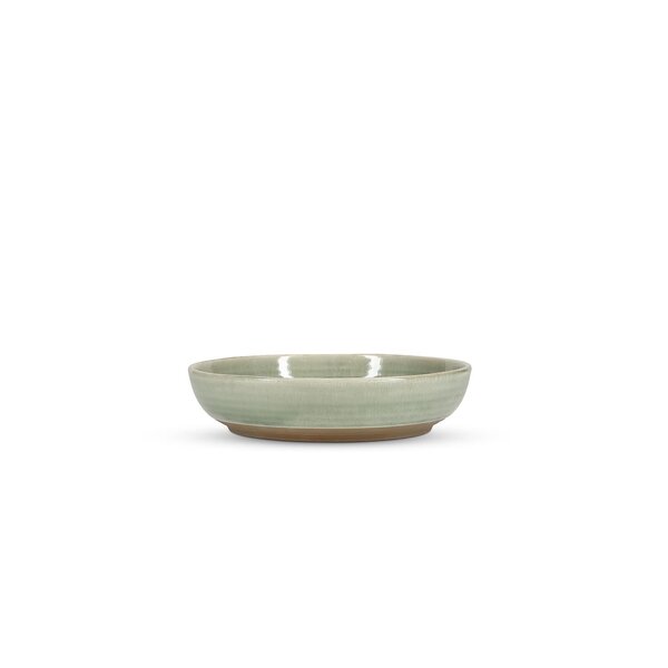 Salt en Pepper Bord diep 23xH5cm groen Cameo