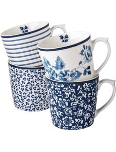 Laura Ashley Mokken 32cl set/4 assorti Laura Ashley
