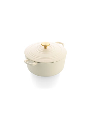 BK Cookware Braadpan 24cm Cream White BK Bourgogne