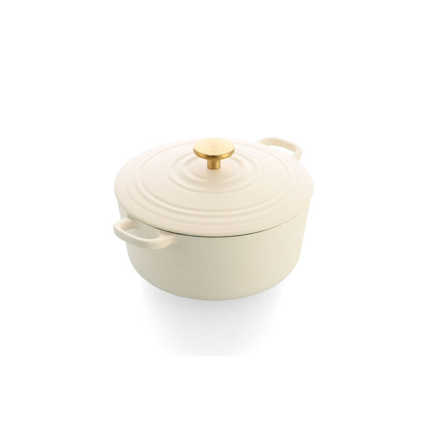 BK Cookware Braadpan 24cm Cream White BK Bourgogne