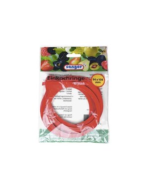  Inmaakringen plat 94x108mm 10 stuks