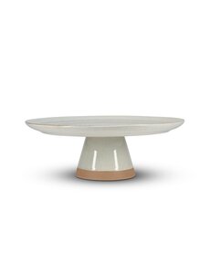 Salt en Pepper Taartplateau op voet 33,5cm beige Cameo